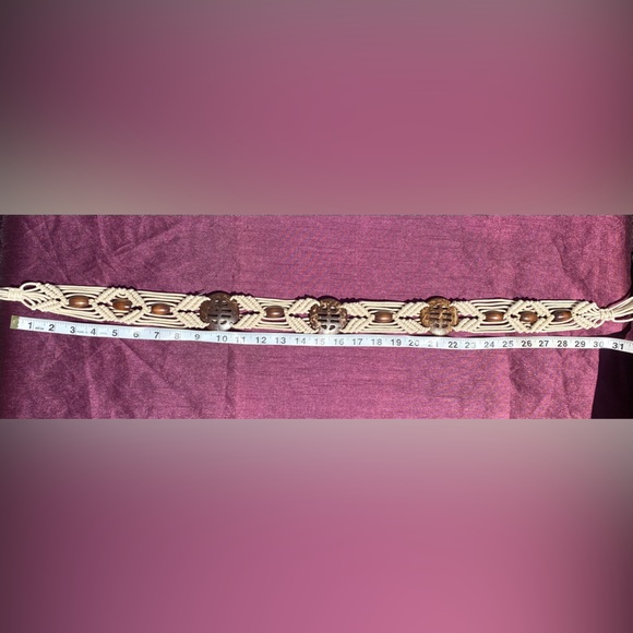 234-You Are Original⭐️ Handcrafted Macrame Belt - Picture 4 of 8